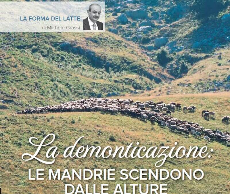 Demonticazione, Le mandrie scendono dalle alture