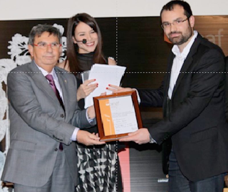 Luca Grassi premiato a Saint Vincent